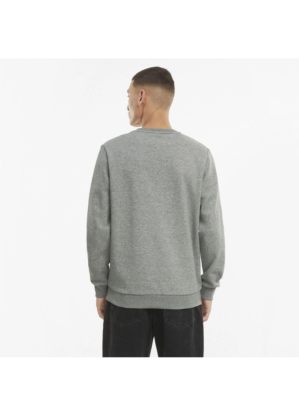 Толстовка Essentials Big Logo Crew Neck Men's Sweater Puma (255371416)