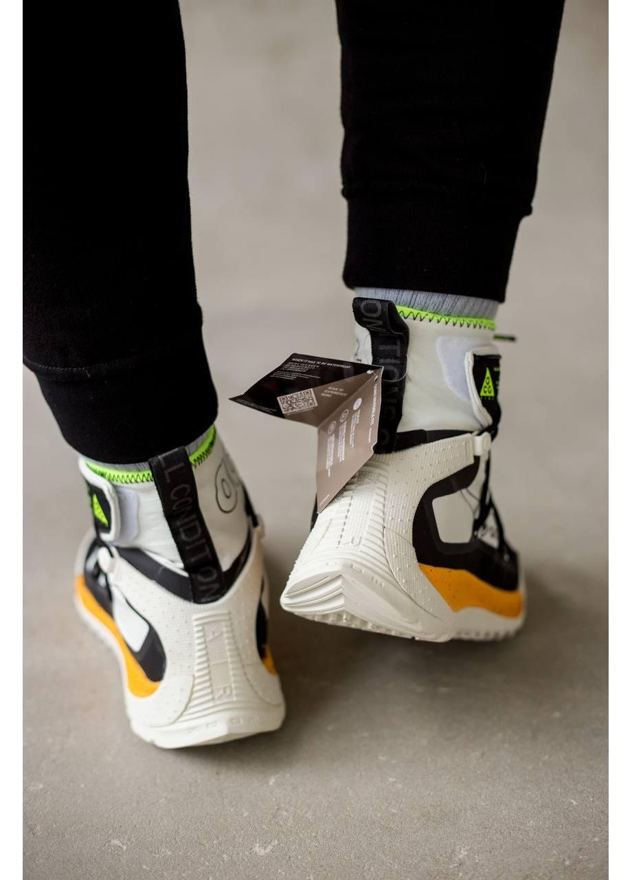 КРОСІВКИ ЖІНОЧІ NIKE ACG AIR TERRA ANTARKTIK GORE-TEX WHITE ORANGE НАЙК АСЖ АІР ЗУМ No Brand білі демісезони (368859569)