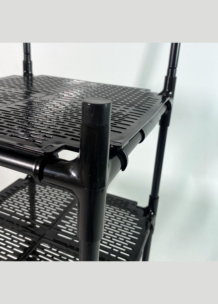 Полиця-стелаж у ванну кімнату Bona Part 1 - 3х ярусна етажерка з поличками для дрібних речей Broody (300778509)