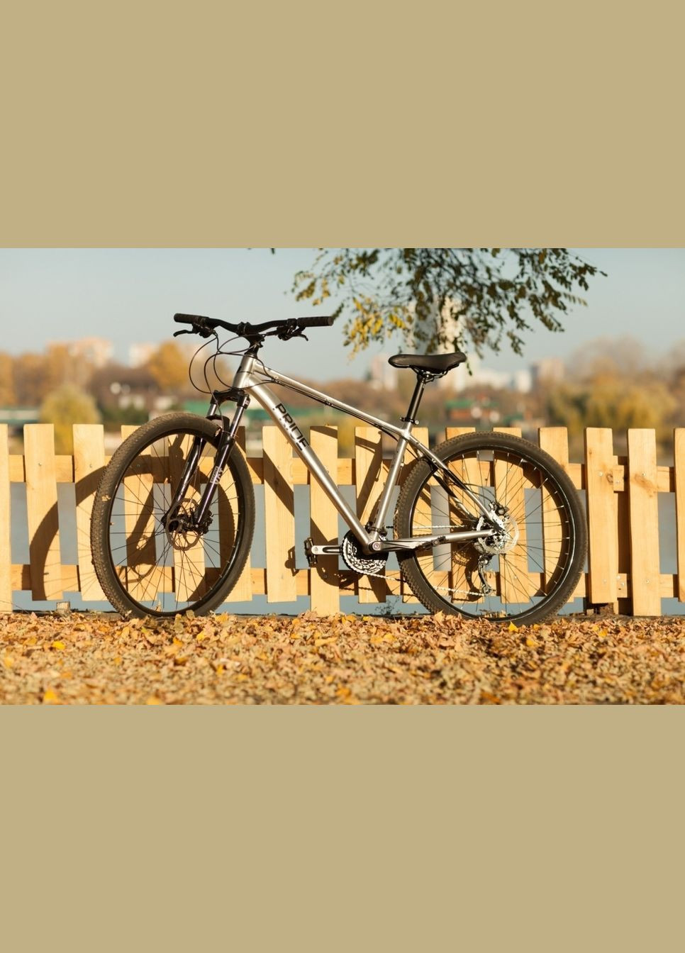 Велосипед 27,5" MARVEL 7.3 серый (тормоз SRAM, задний переключатель и монетка MICROSHIFT) (M) Pride (315031969)