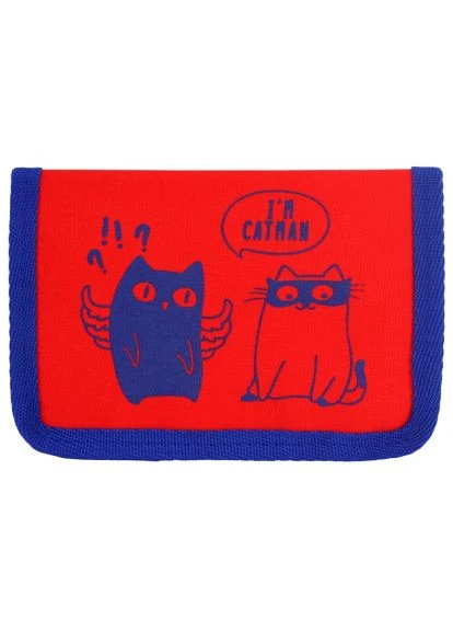 Кошелек детский многофункциональный на липучке, красный (CF86316) Cool For School багатофункційний на липучці, червоний (396100154)