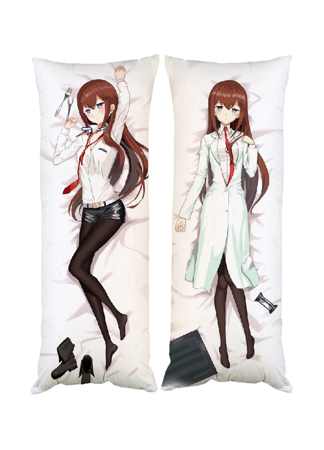 Подушка дакимакура Курису Макисе декоративная ростовая подушка для обнимания No Brand (329433030)