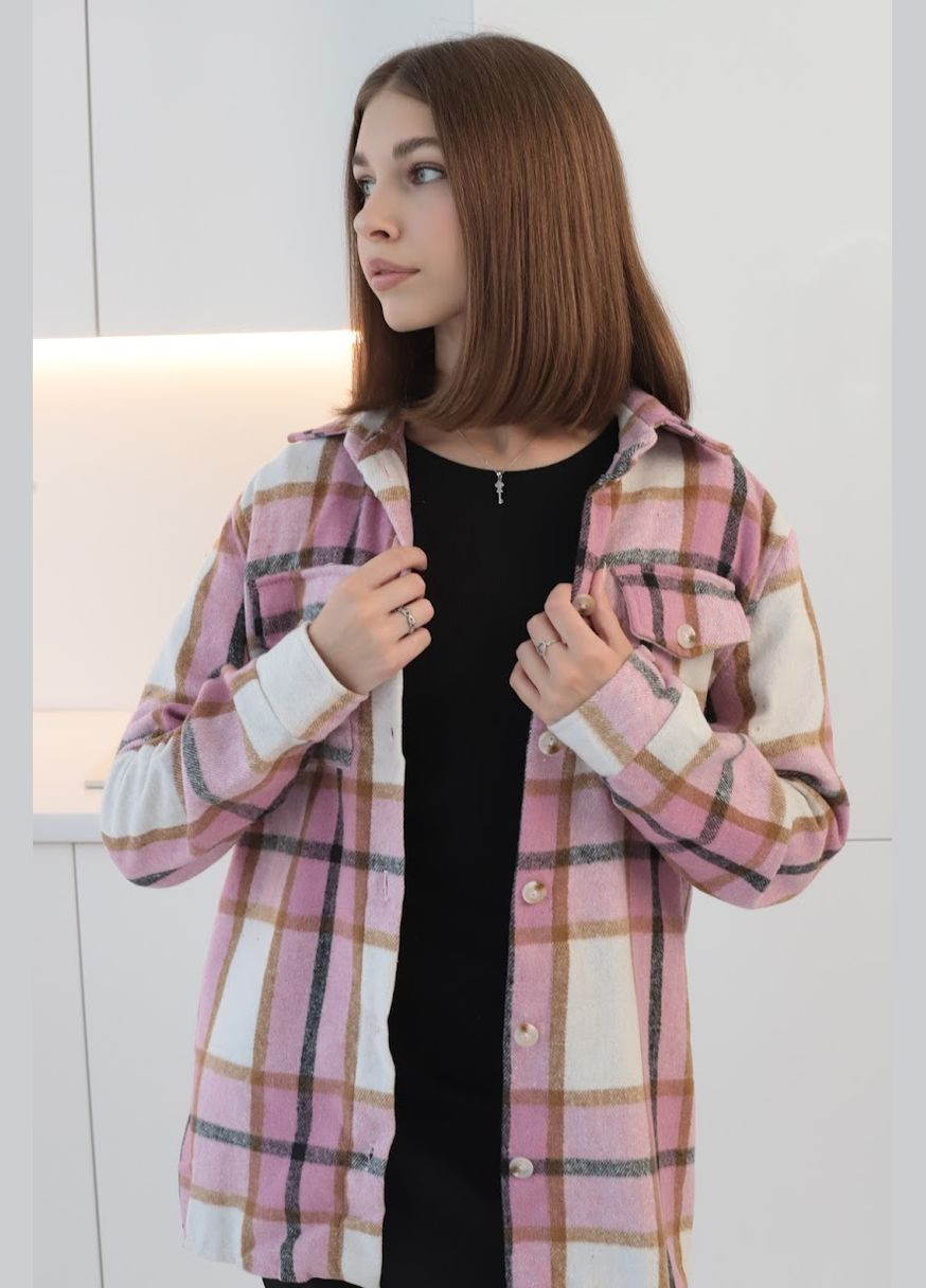 Розовый демисезонный кардиган Be in fashion