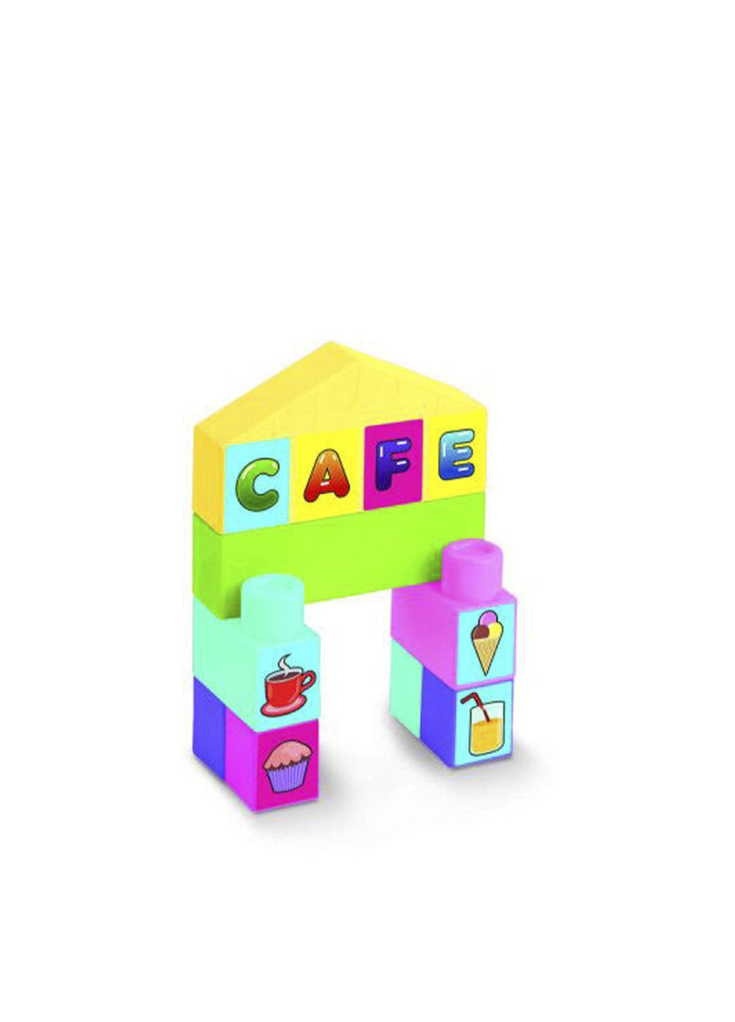 Конструктор Kids Blocks цвет разноцветный ЦБ-00281942 Wader (341678181)