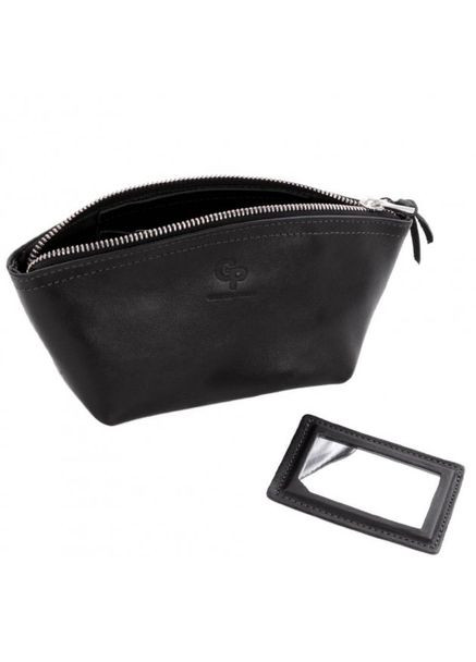 Стильная кожаная косметичка с зеркалом в подарок 805610 Grande Pelle (303832092)