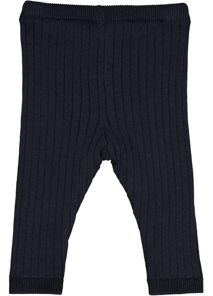 Темно-синие повседневный демисезонные брюки зауженные Green Cotton