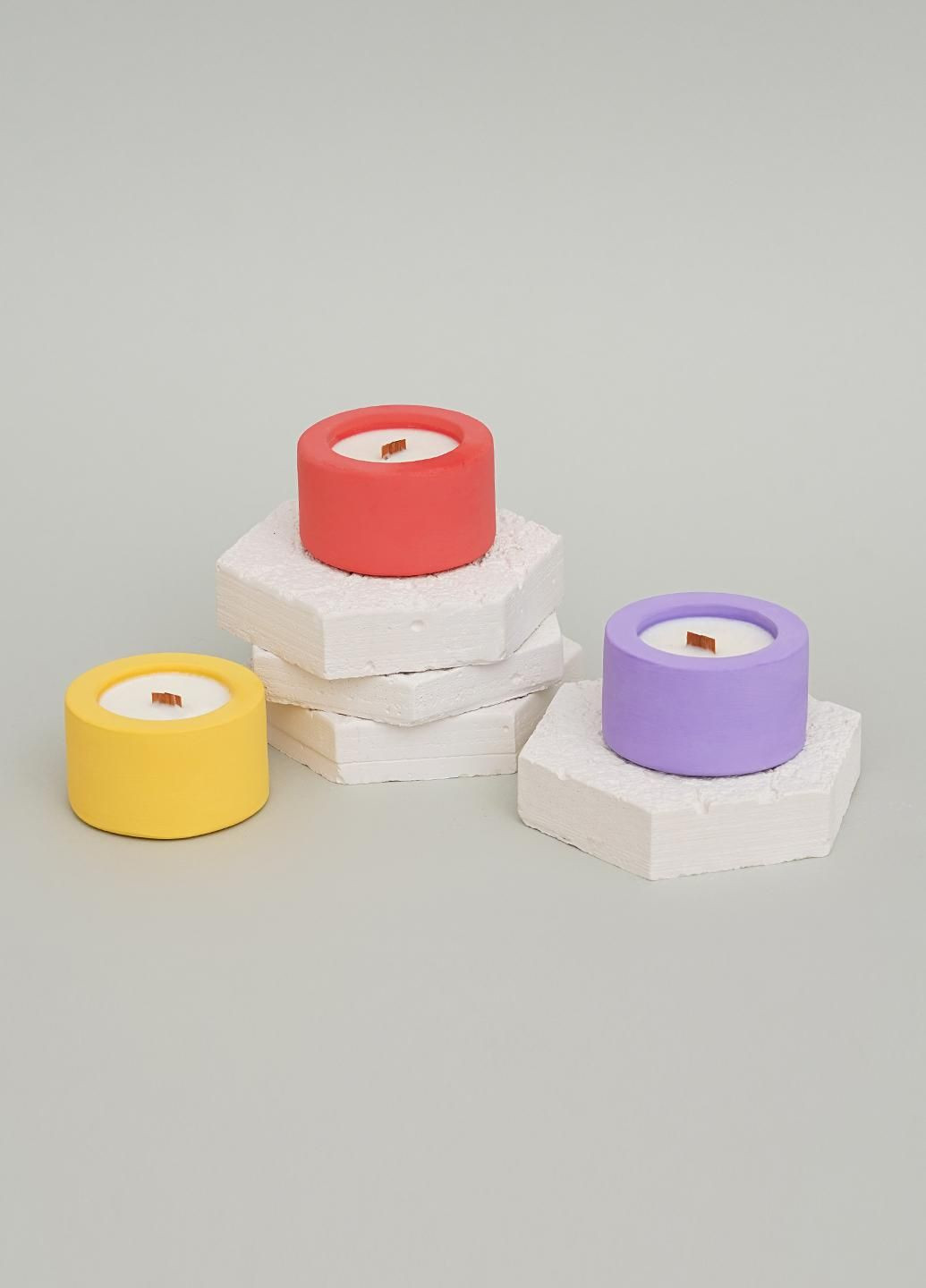 Подарочный набор ЭКО свечей, аромат Лайм Svich Shop 3 (282719918)