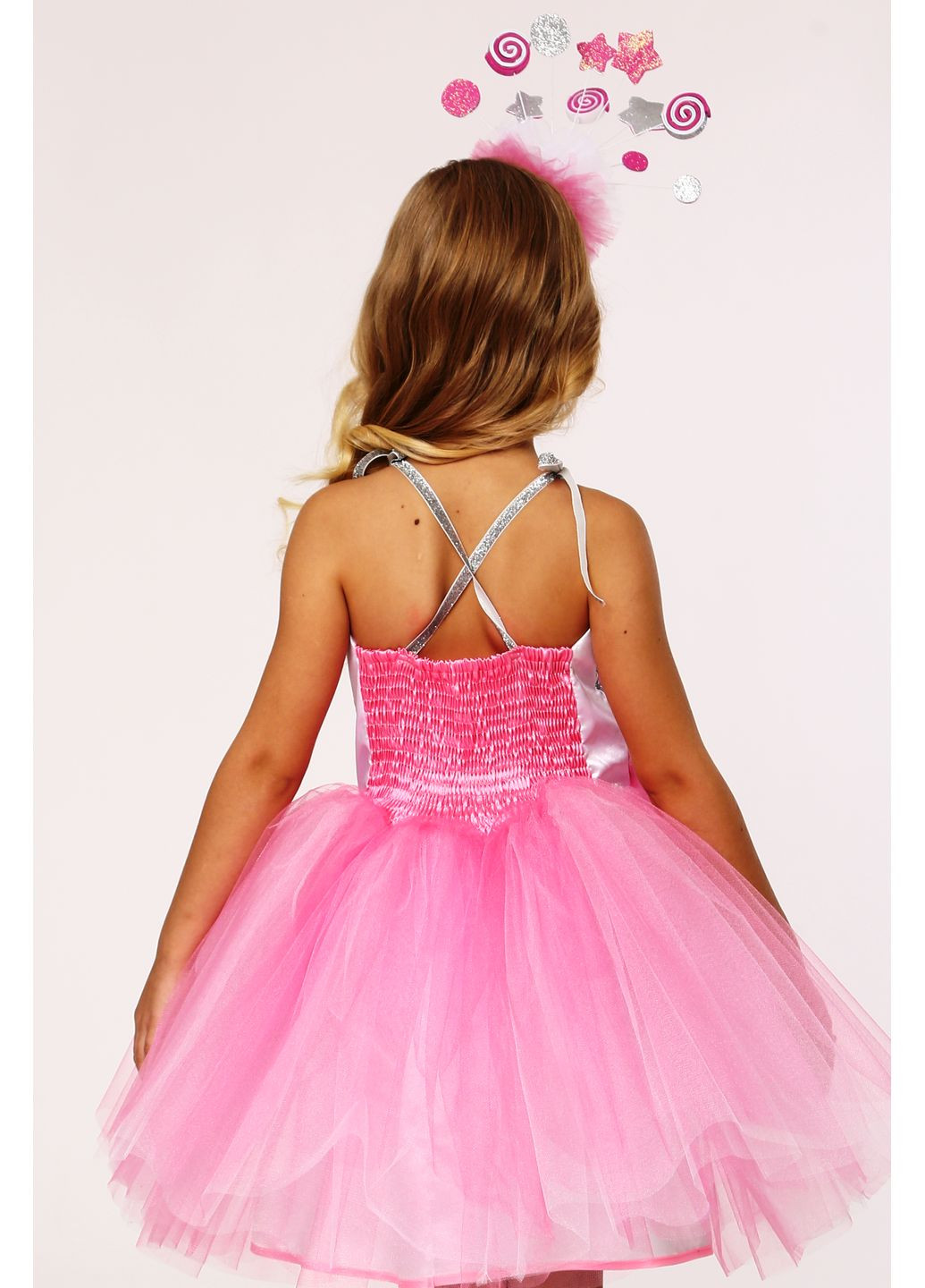 Карнавальний костюм Цукерка №3 (рожевий) No Brand (362539096)