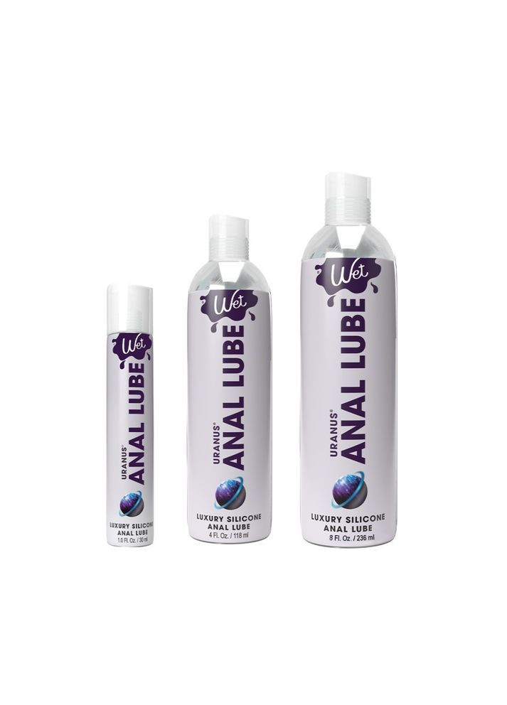 Анальний лубрикант Uranus 118 мл, на силіконовій основі Wet (303911278)