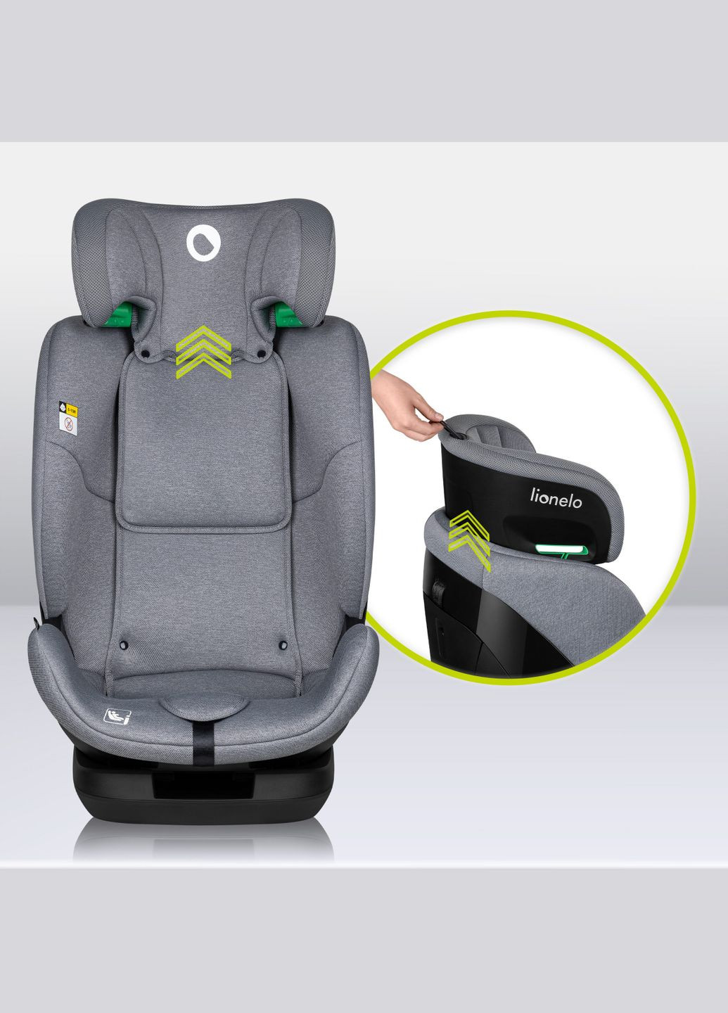 Автокрісло Lavender One i-Size Grey Stone () Lionelo LO-LAVENDER I-SIZE GREY STONE (338532712)