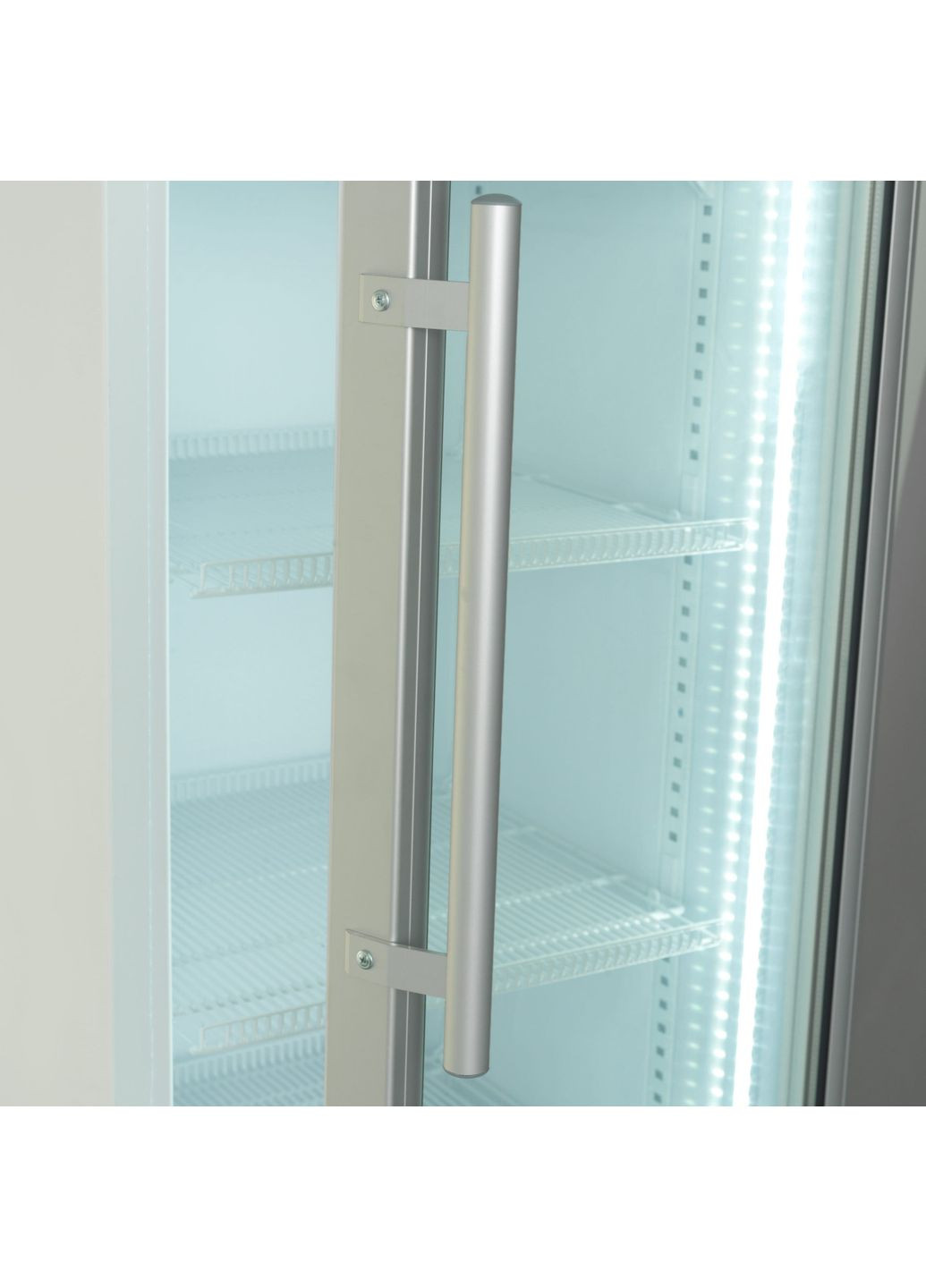 Холодильна вітрина, 202.5x60х73, 455л, полок - 5, зон - 1, бут-252, 1дв., ST, SNAIGE (364275359)