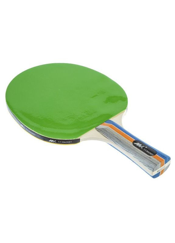 Ракетка для настільного тенісу 0222 Жовтий-зелений MK (324220165)