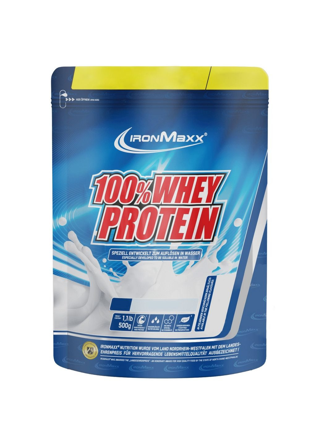 Протеїн 100% Whey Protein, 500 г Печиво-крем Ironmaxx (315870592)