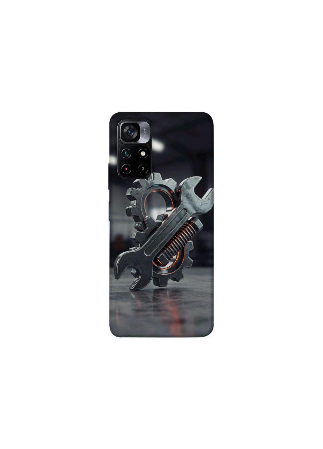 Чехол на Xiaomi Poco M4 Pro 5G Mechanic Frontalka (354215004)