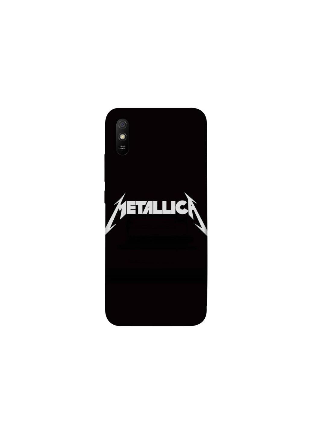 Чохол на Xiaomi Redmi 9A Metallica logo Frontalka (361095686)