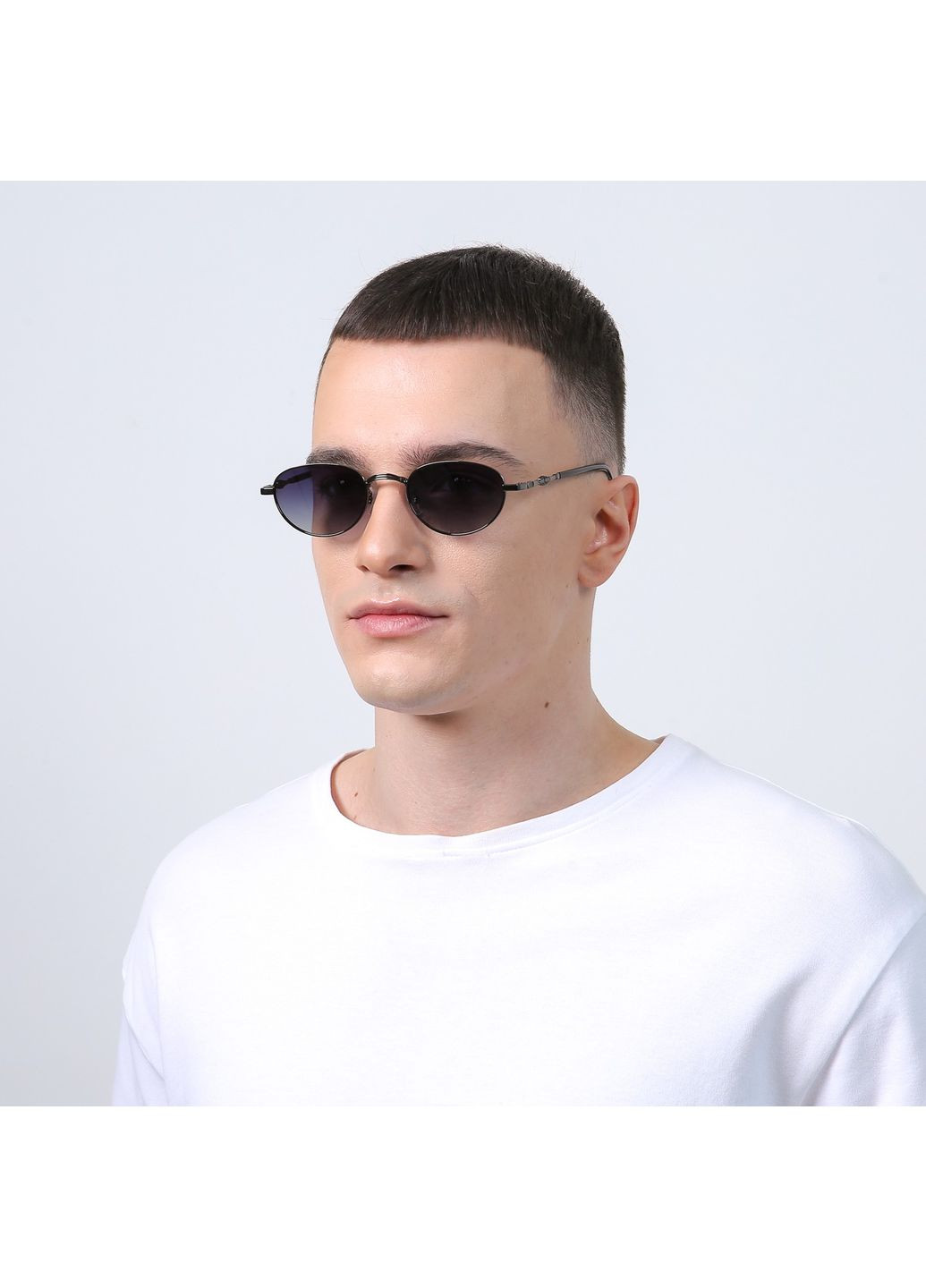 Солнцезащитные очки с поляризацией Эллипсы мужские 733-046 LuckyLOOK 733-046М (322855296)