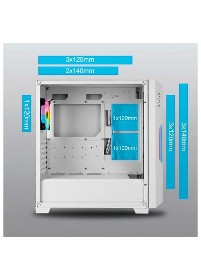 Корпус Azza CSAZ-520WG (366105676)