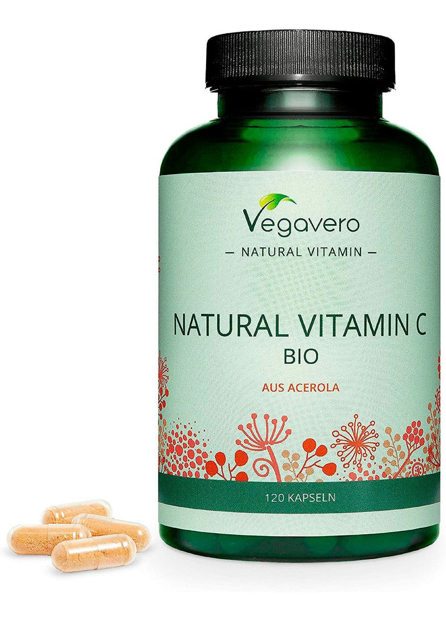 Натуральный витамин С® 120 капсул Vegavero (299717762)