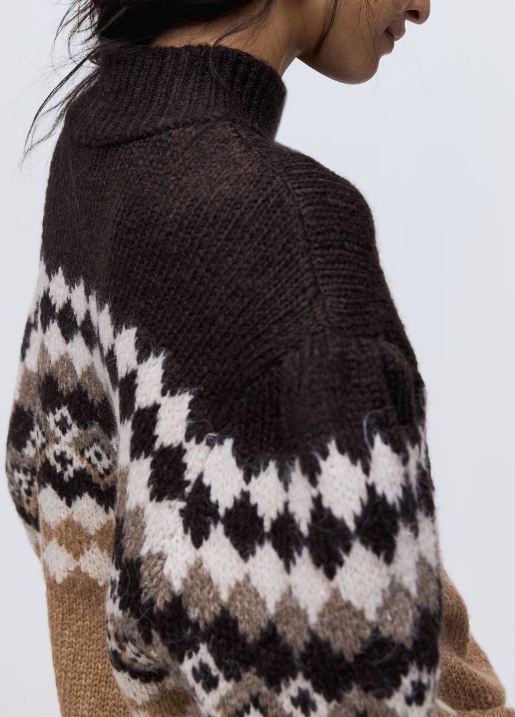 Комбінований демісезонний светр H&M