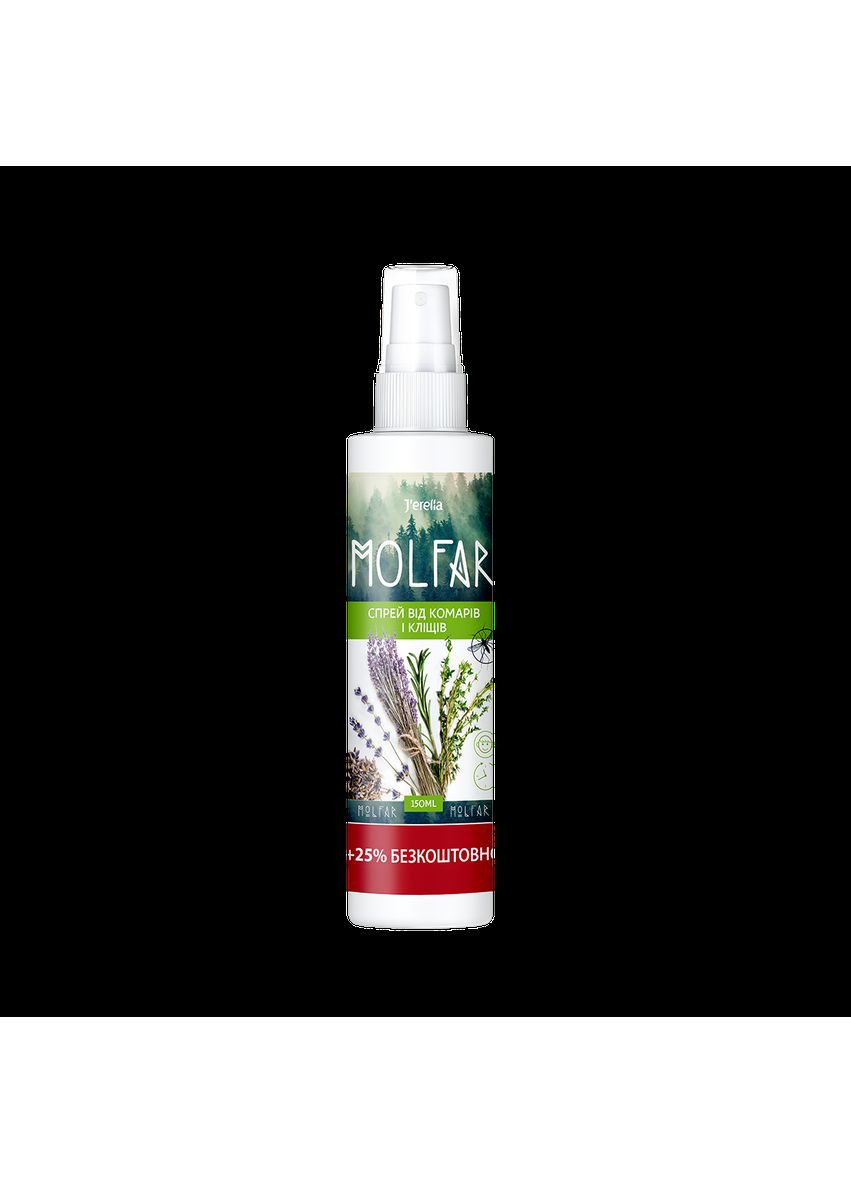 Спрей от комаров и клещей + 25% бесплатно J'erelia (315818310)
