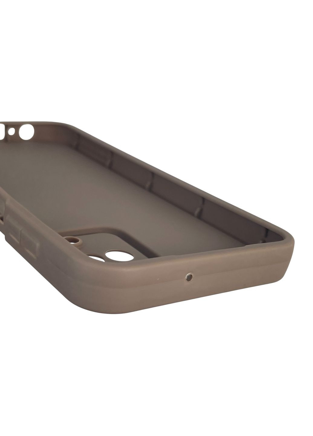 Чохол силіконовий Soft Touch для Galaxy M12 (SM-M127F) коричневий (Повний захист камери) Samsung (366390150)