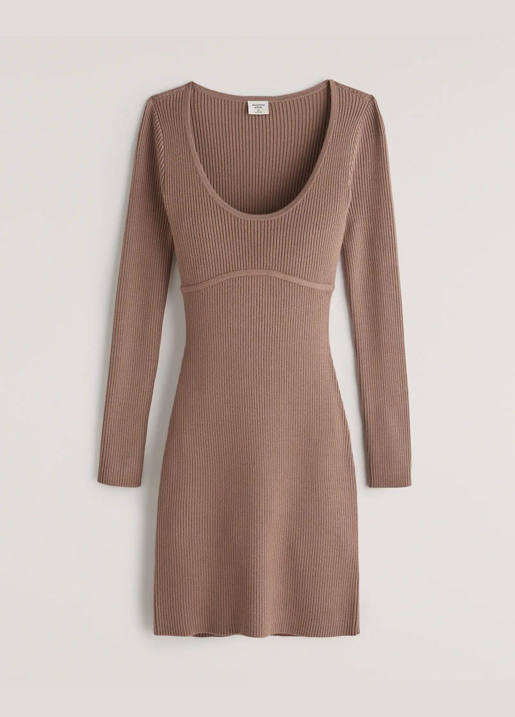Светло-коричневый зимний платье женское - платье af9233w Abercrombie & Fitch