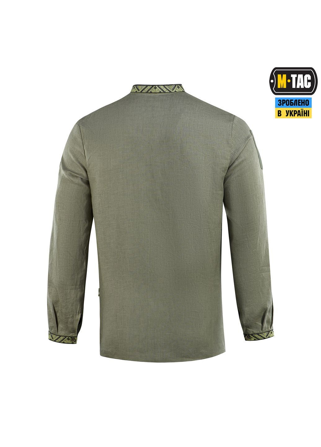 Вишиванка тактична 100% льон олива ( ) M-TAC (303414127)