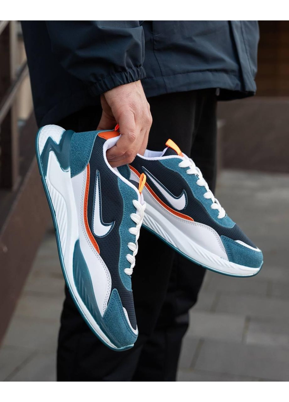 Білі Осінні кросівки чоловічі nike racer multi найк No Brand