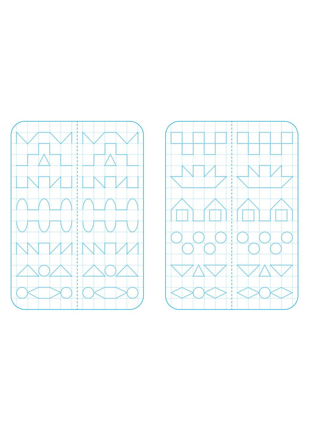 Школа Кенгуру. Зошит-тренажер. Малюємо обома руками No Brand (359375788)