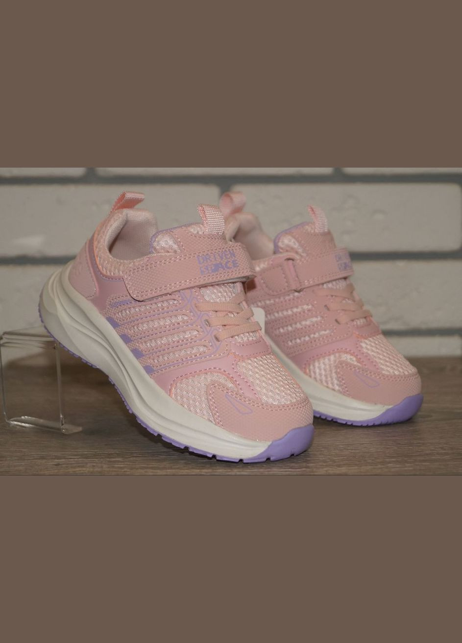 Рожеві осінні кросівки спортивні для дівчинки рожеві Jong Golf