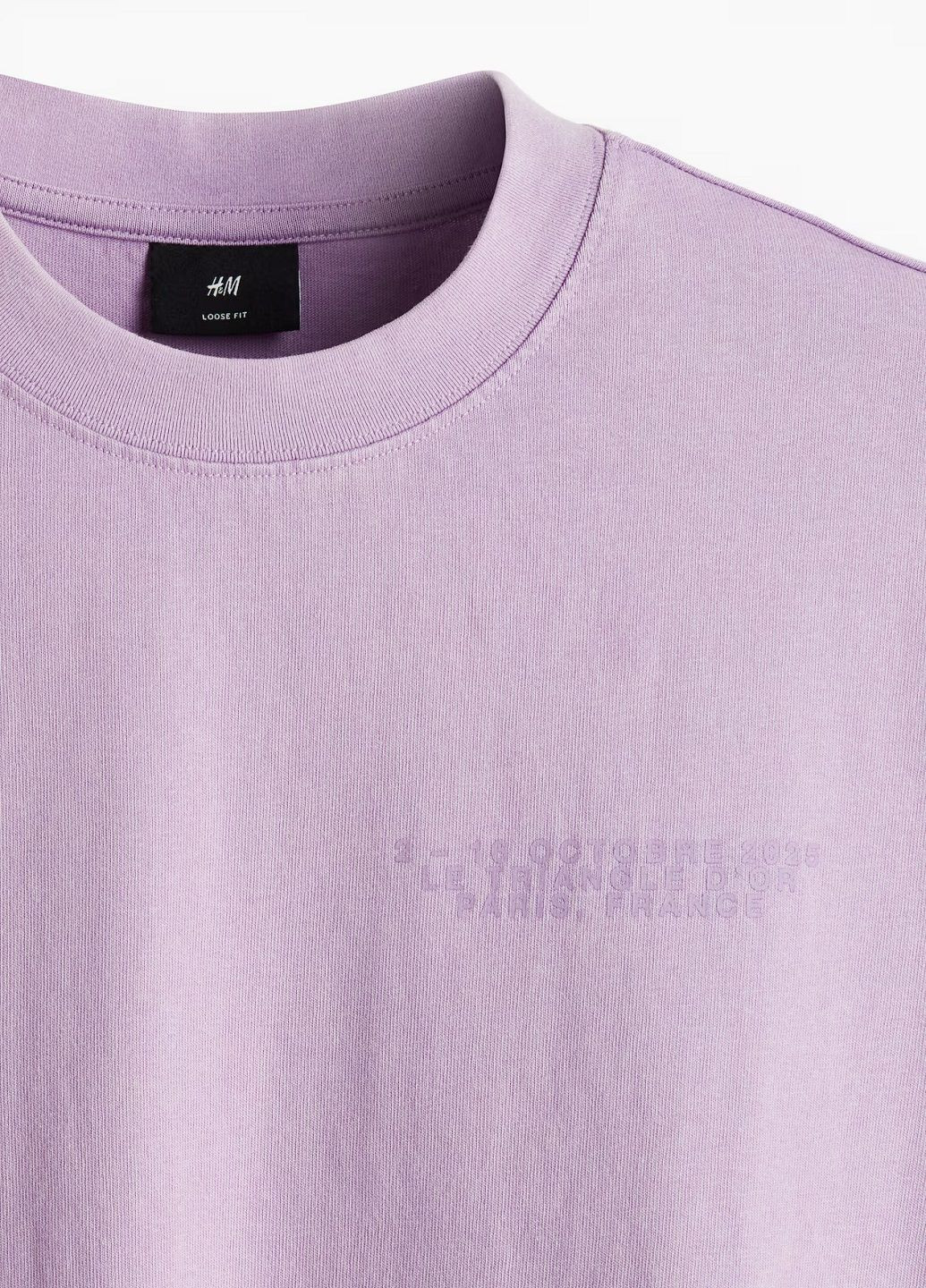 Фіолетова футболка H&M