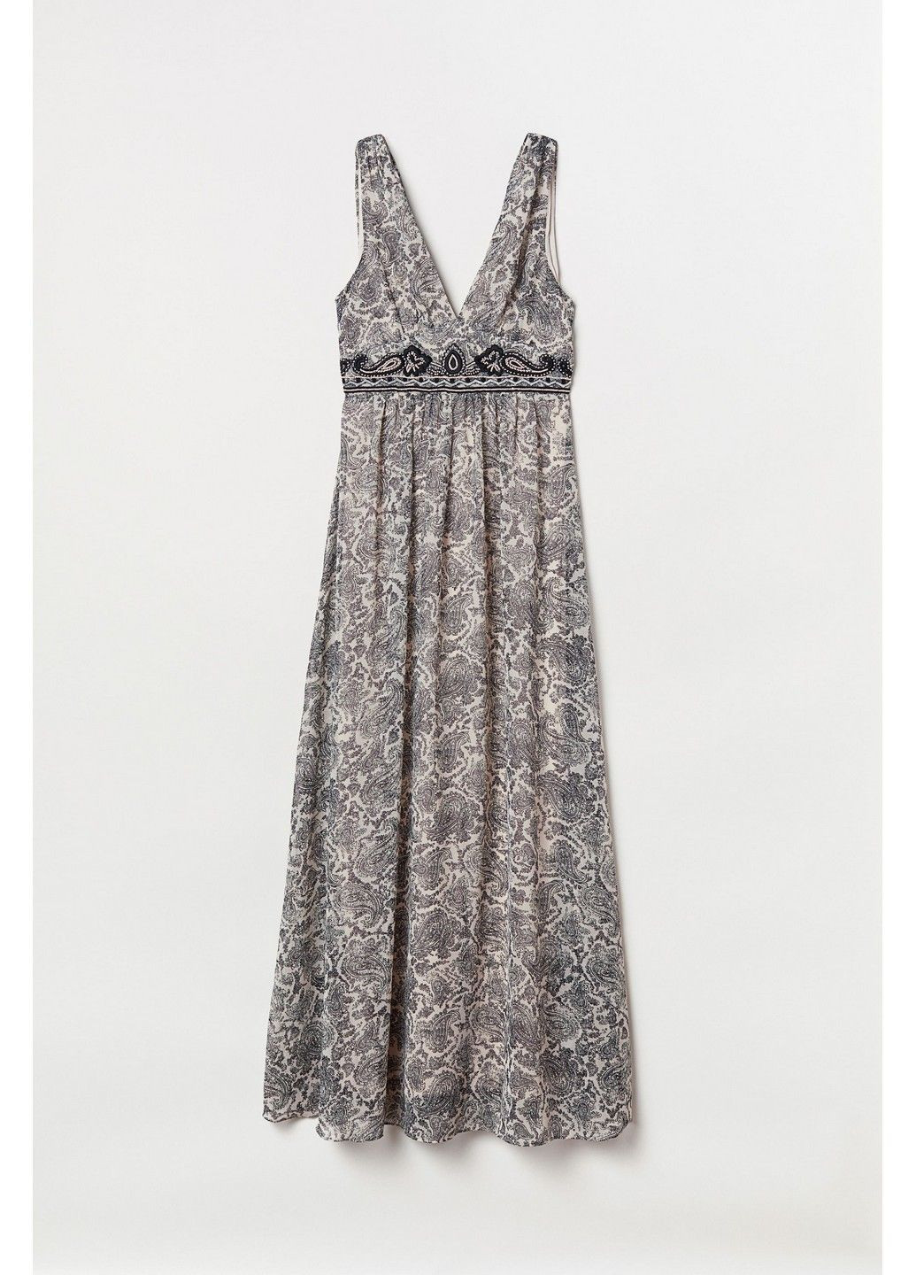 Світло-бежева кежуал сукня H&M з малюнком