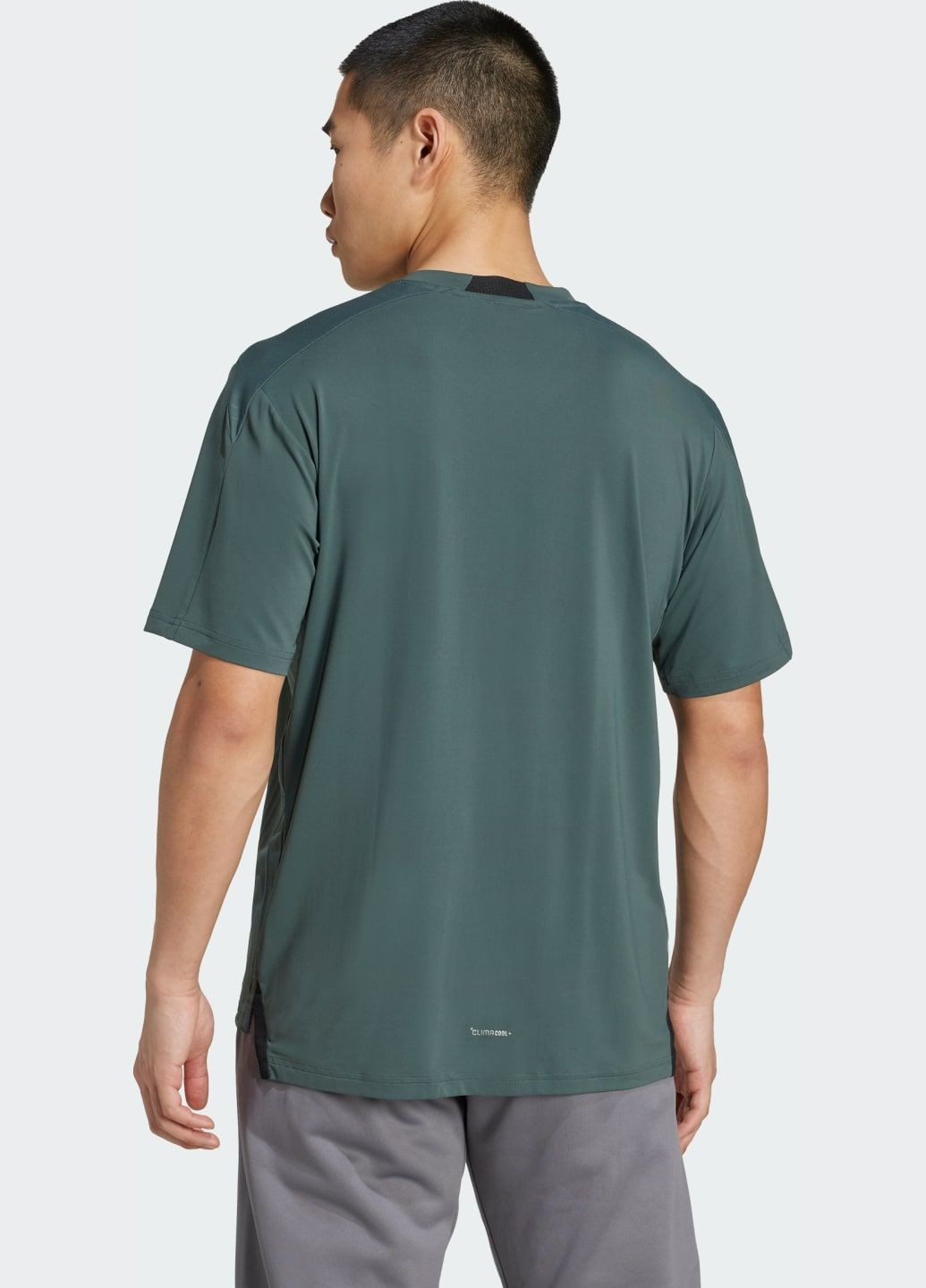 Серая футболка designed-for-training intensity adidas