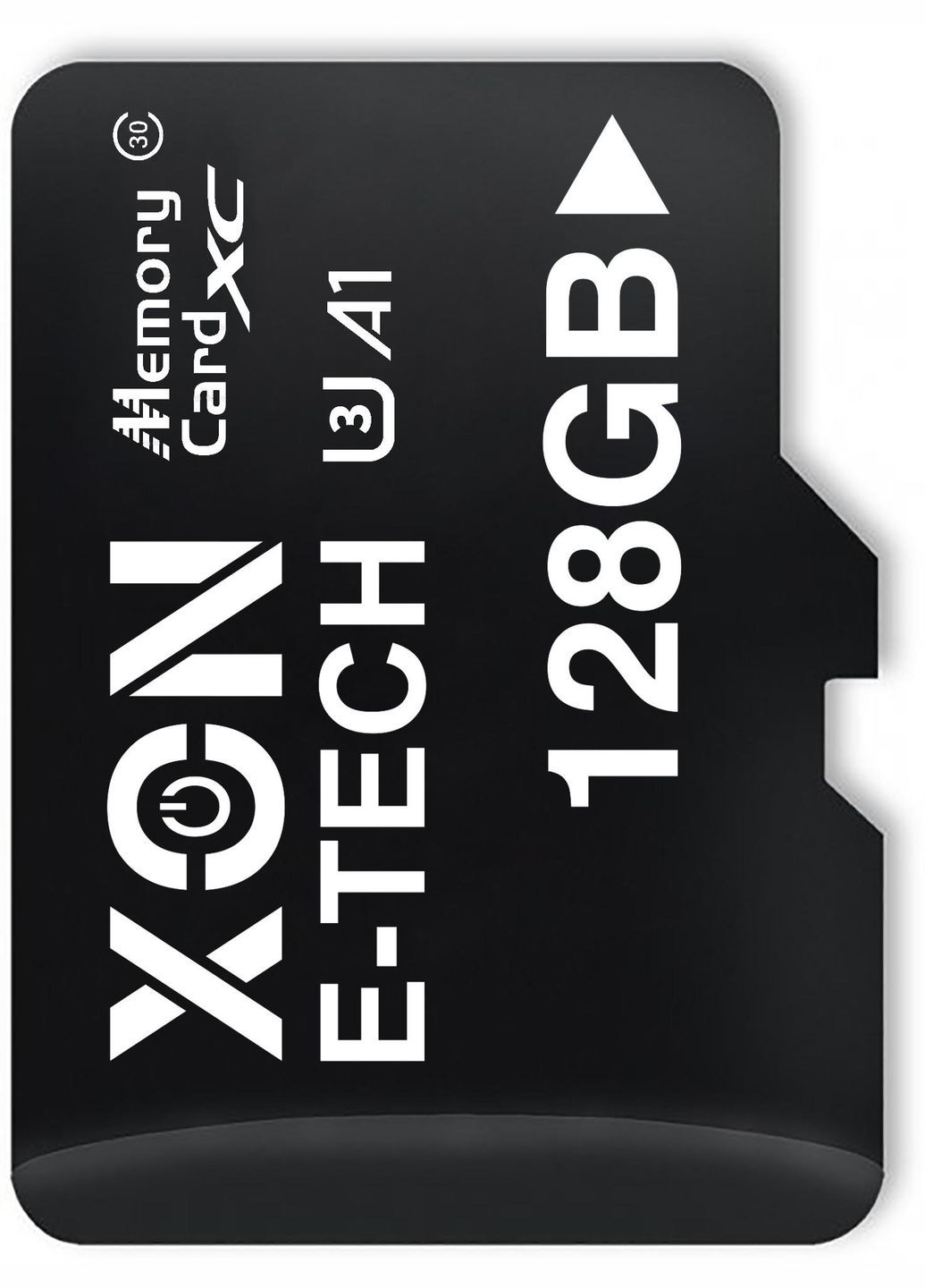 Карта пам'яті XON microSDXC 128GB Class 30 (A1) UHS-I/U3 + SD adapter (MCXC3128BA 0397) Чорна XON E-Tech (331890519)