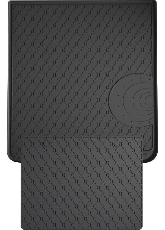 Резиновые коврики в багажник для Audi A6/S6/RS6 (mkIV) (C7) 2011-2018 (универсал) (багажник с защитой) Gledring (361240383)