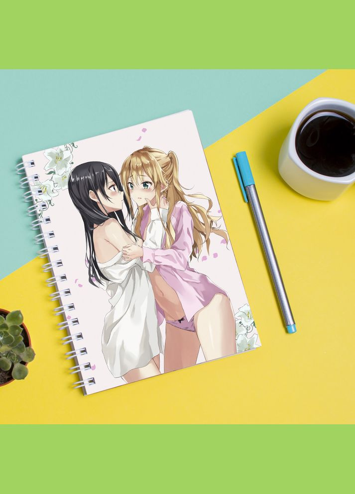 Скетчбук Sketchbook (блокнот) для рисования с принтом Аниме Цитрус, Citrus 2 Кавун блокнот для малювання (316133810)