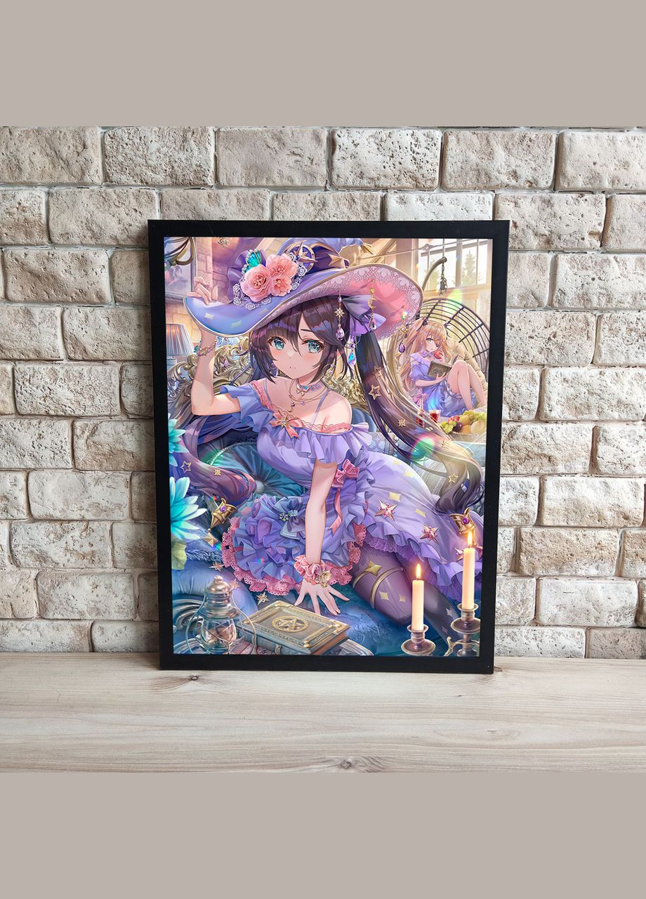 Інтер'єрна картина Аніме Геншин імпакт-9 42х32см No Brand (317334416)