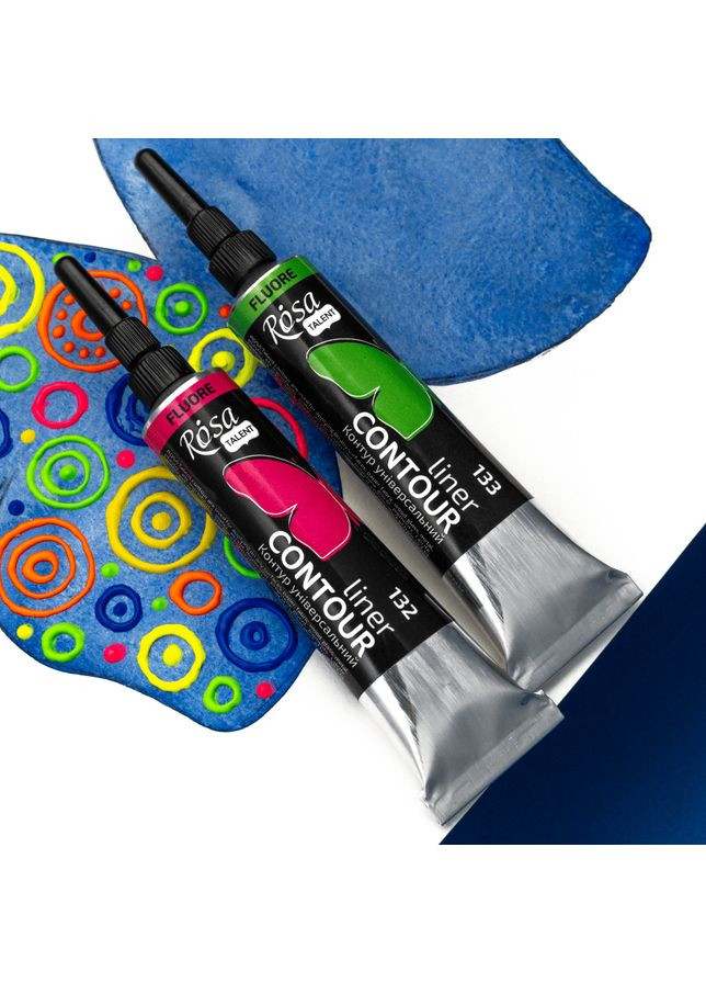 Контур универсальный флуоресцентный 20 мл Rosa Talent (362661373)