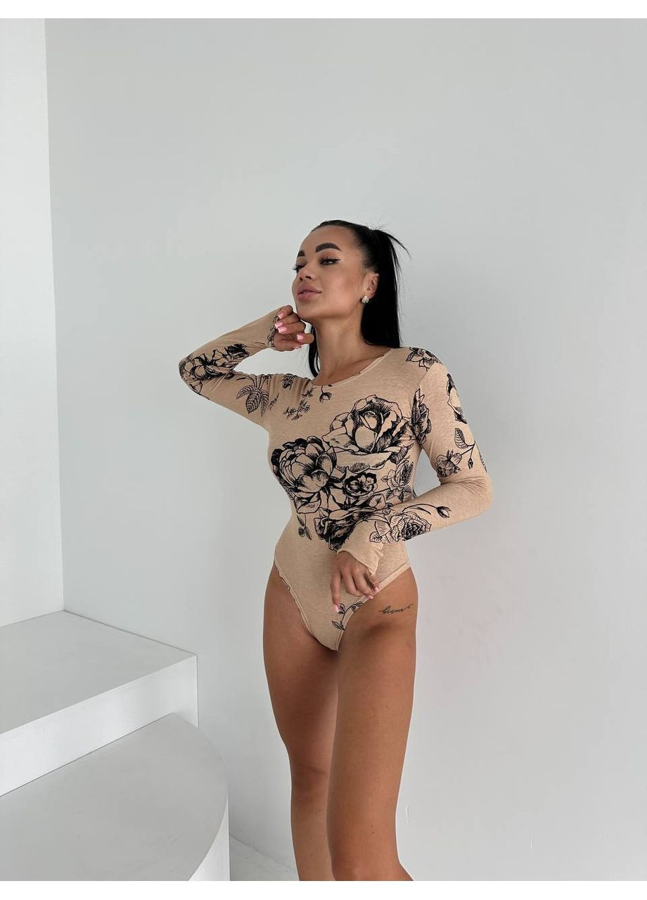 Базовий боді з малюнком Fashion (362475956)