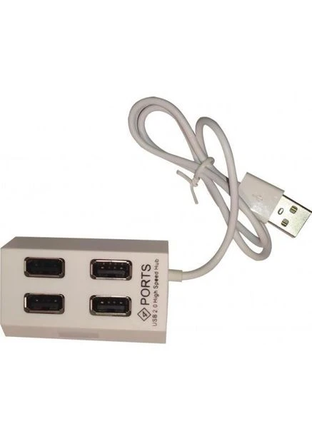 Концентратор USB 2.0 TD4004 4хUSB2.0 White (AT10724) Atcom (332960669)