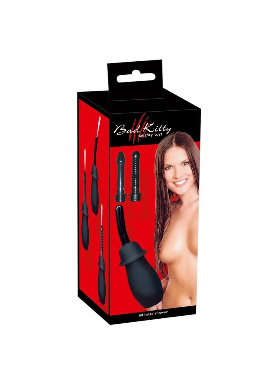 Анальный душ intimate shower с тремя насадками для гигиены и удовольствия Bad Kitty (322244855)