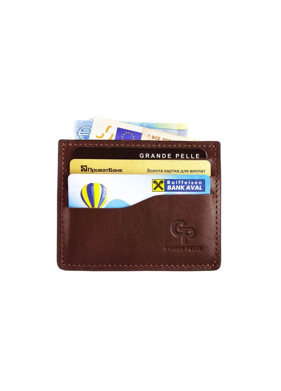 Кардхолдер CardCase, коньяк GP 305623 Grande Pelle (316087209)