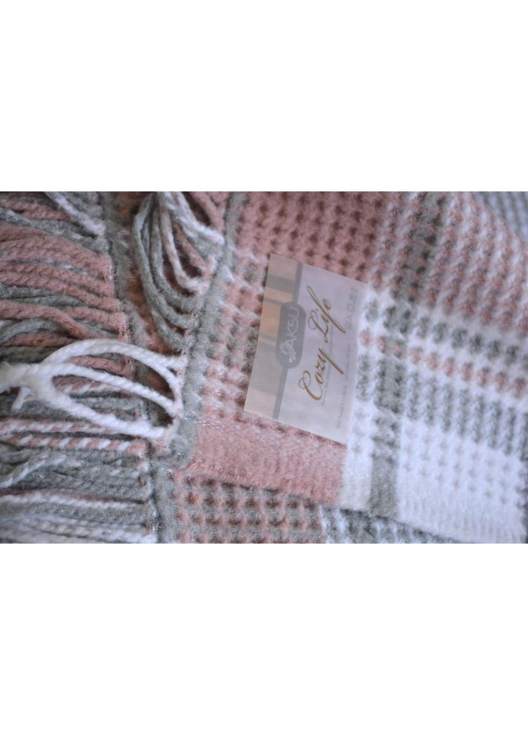 Плед 150×200 см. Cozy Life Inka Gulkurusu Aksu (365814860)