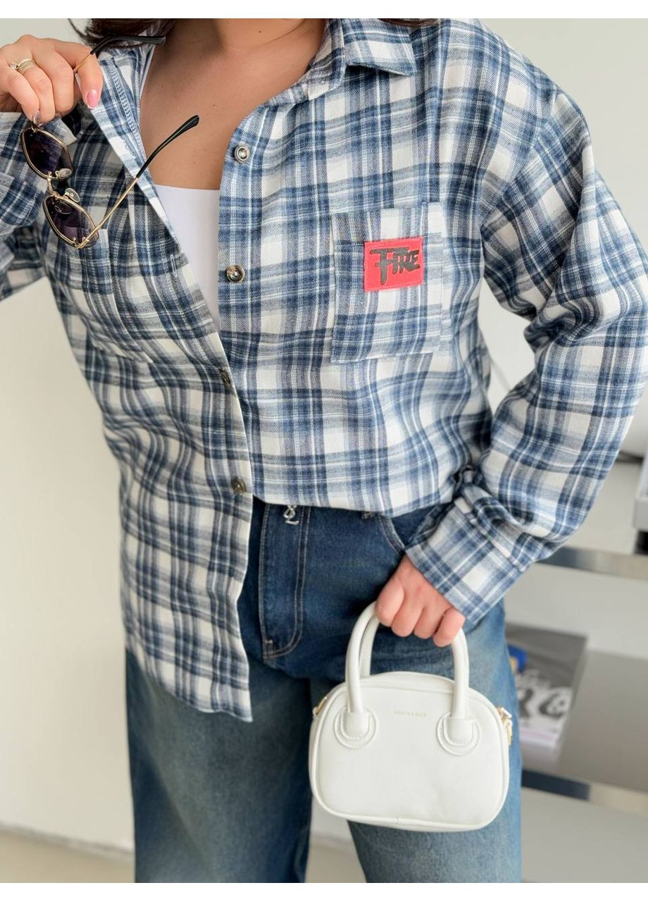 Жіноча сорочка з легкого тіару ЗАМІРИ В ОПИСІ ! DK/DL Мода без кордонів (365716009)