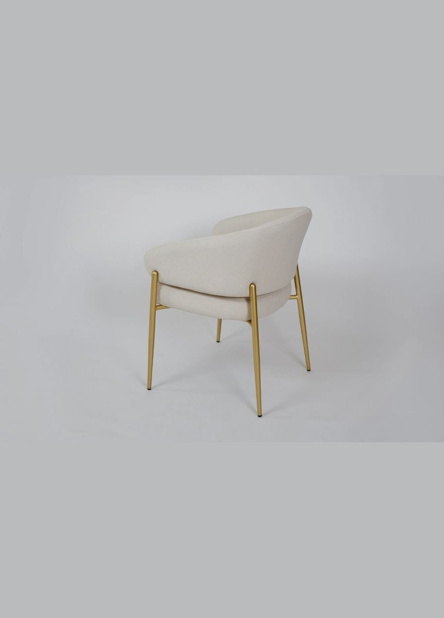 Стілець Мальта тканина метал золоті ніжки Prestol (352267795)