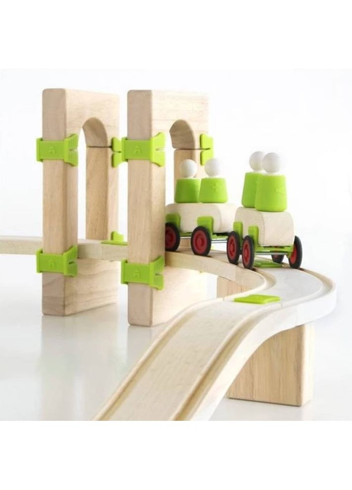 Дерев'яна дорога Block Science Мости світу 55 деталей (G2100R) Guidecraft (323104154)