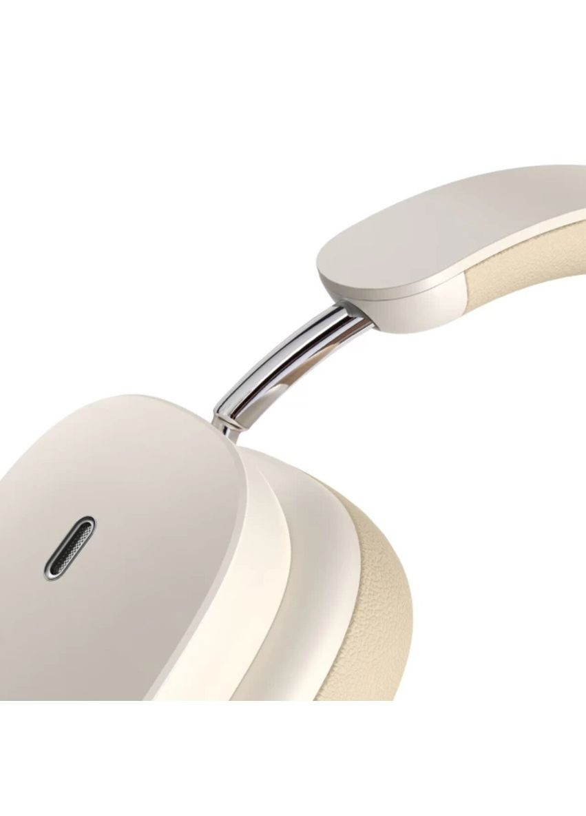 Бездротові навушники Rice White (NGTW230002) Baseus Bowie H1 Noise-Cancelling Wireless Headphones (324067154)