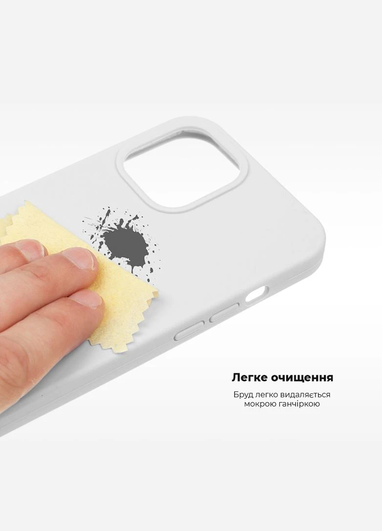 Панель Silicone Case для Apple iPhone 15 (ARM69824) ORIGINAL (266140783)
