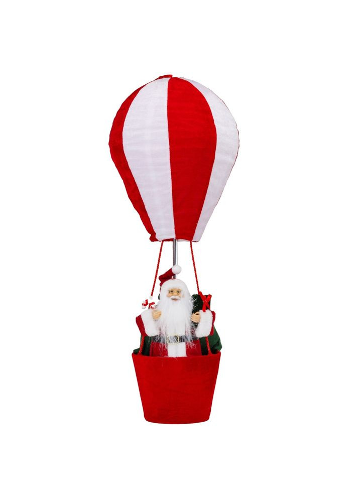 Фигура телескопическая Санта на воздушном шаре 75 см 19162-001 Lefard (346533575)