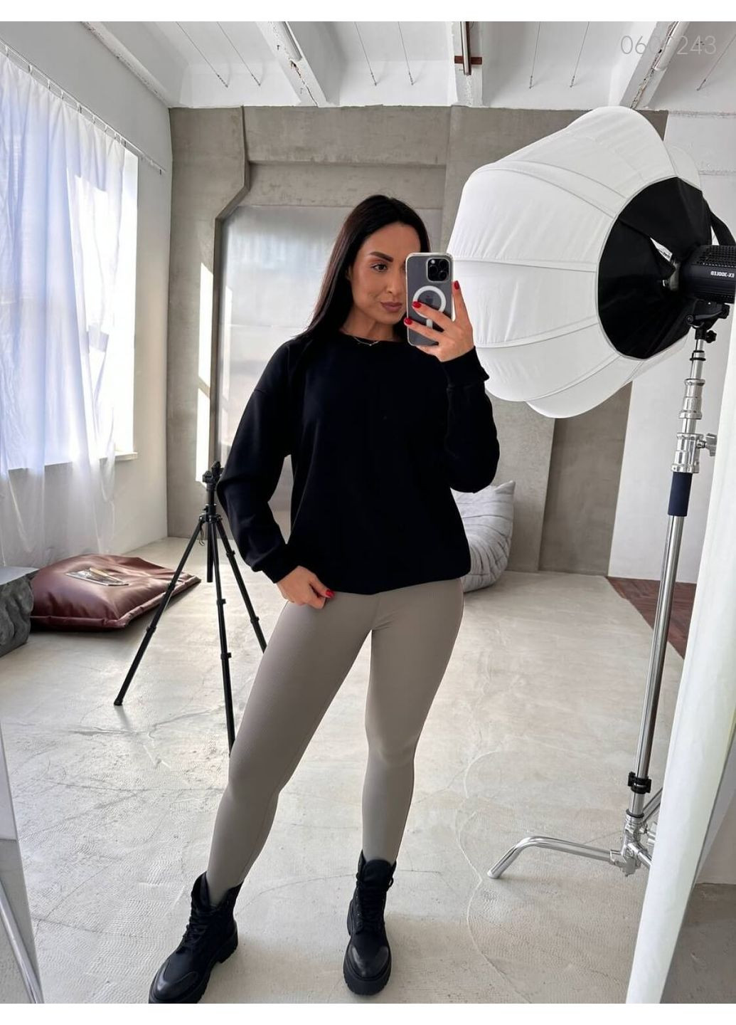 Лосины Леггинсы №3 (оливковый) 0609243 Peony (352260746)